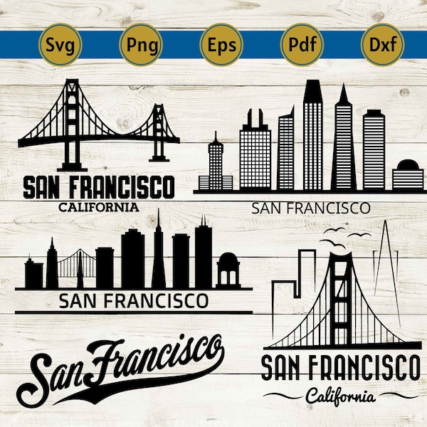 san francisco svg, california svg, san francisco print, san francisco png, san francisco shirt, san francisco gift, cricut, cut file, dxfpng