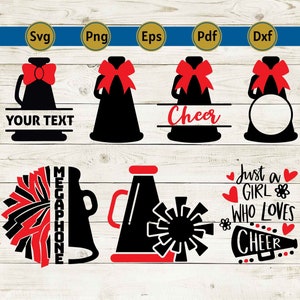 cheer megaphone svg, megaphone svg, cheer svg, pom pom svg, megaphone png, cheerleading svg, cheerleader svg, cricut, cut file, sublimation.