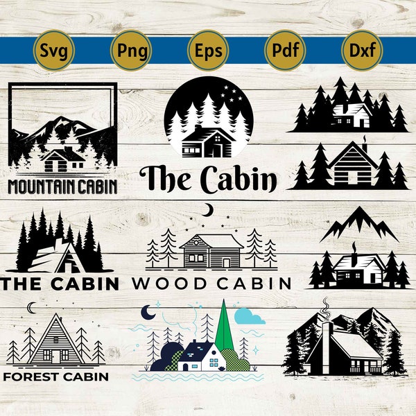 cabin wood lake life camping svg, forest svg, outdoor svg, landscape scene svg, camper svg, mountain svg, road trip svg, cricut, cut file.