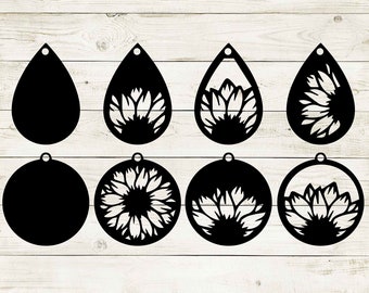 macrame earring svg, macrame earrings, earring svg, laser cut earrings, wood earring svg, leather earring svg, laser svg, laser cut, dxf.