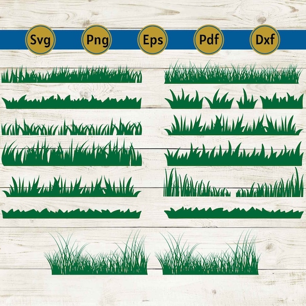 grass svg, grass clipart, lawn svg, grass png, mardi grass svg, mardi grass png, wildflower svg, garden svg, silhoueete, cricut, cut file.