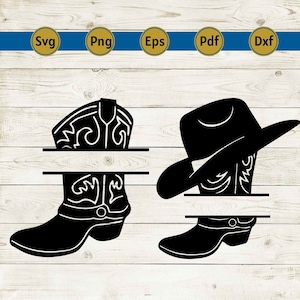 cowboy boot svg, cowboy hat svg, cowboy boots svg, cowboy boot png, western svg, cowboy svg, texas svg, cowgirl svg, cricut, cut file, decal