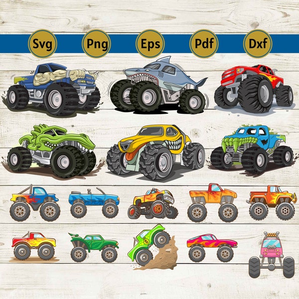 monster truck svg, monster truck png, monster truck shirt, offroad svg, truck svg, monster truck invite, red truck svg, clipart, sublimation