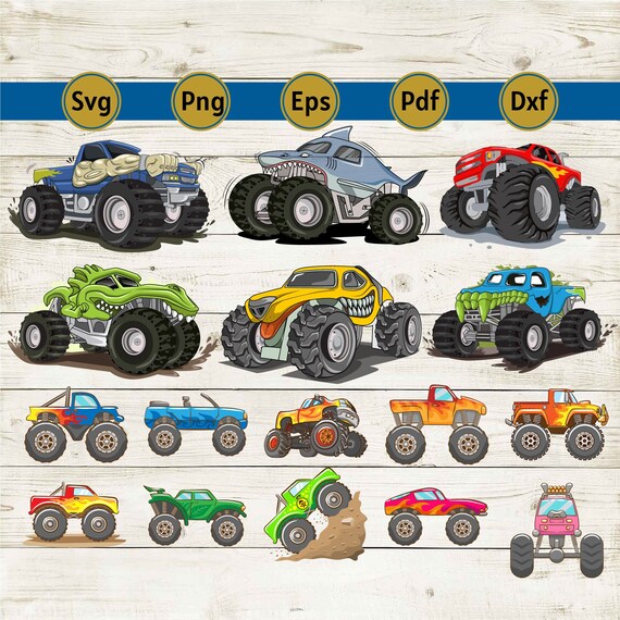 monster truck svg, monster truck png, monster truck shirt, offroad svg, truck svg, monster truck invite, red truck svg, clipart, sublimation