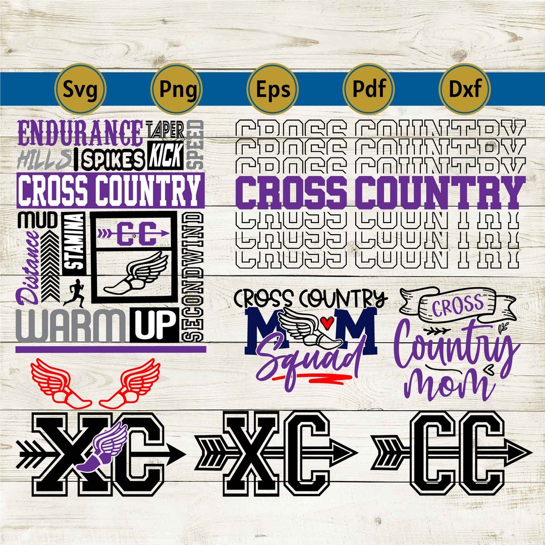 Cross Country Svg, Track and Field Svg, Running Svg, Track Svg, Cross