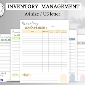 inventory management, inventory tracker, inventory sheet, inventory template, inventory log, inventory list, inventory checklist, editable