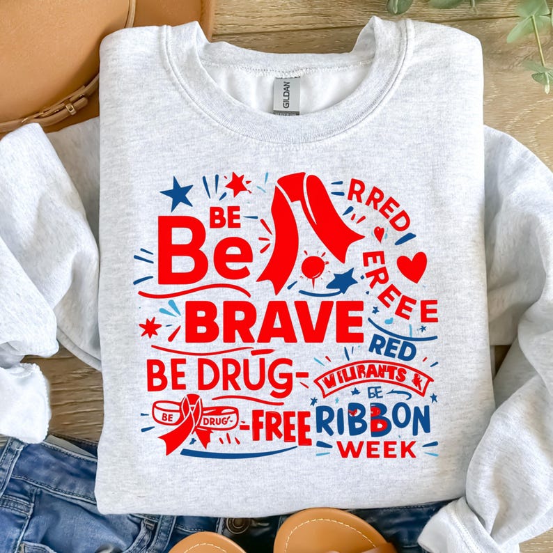 Red Ribbon Week Merch Red Ribbon Week Svg, Red Ribbon Week Png, Red Ribbon Week, Red Ribbon ...