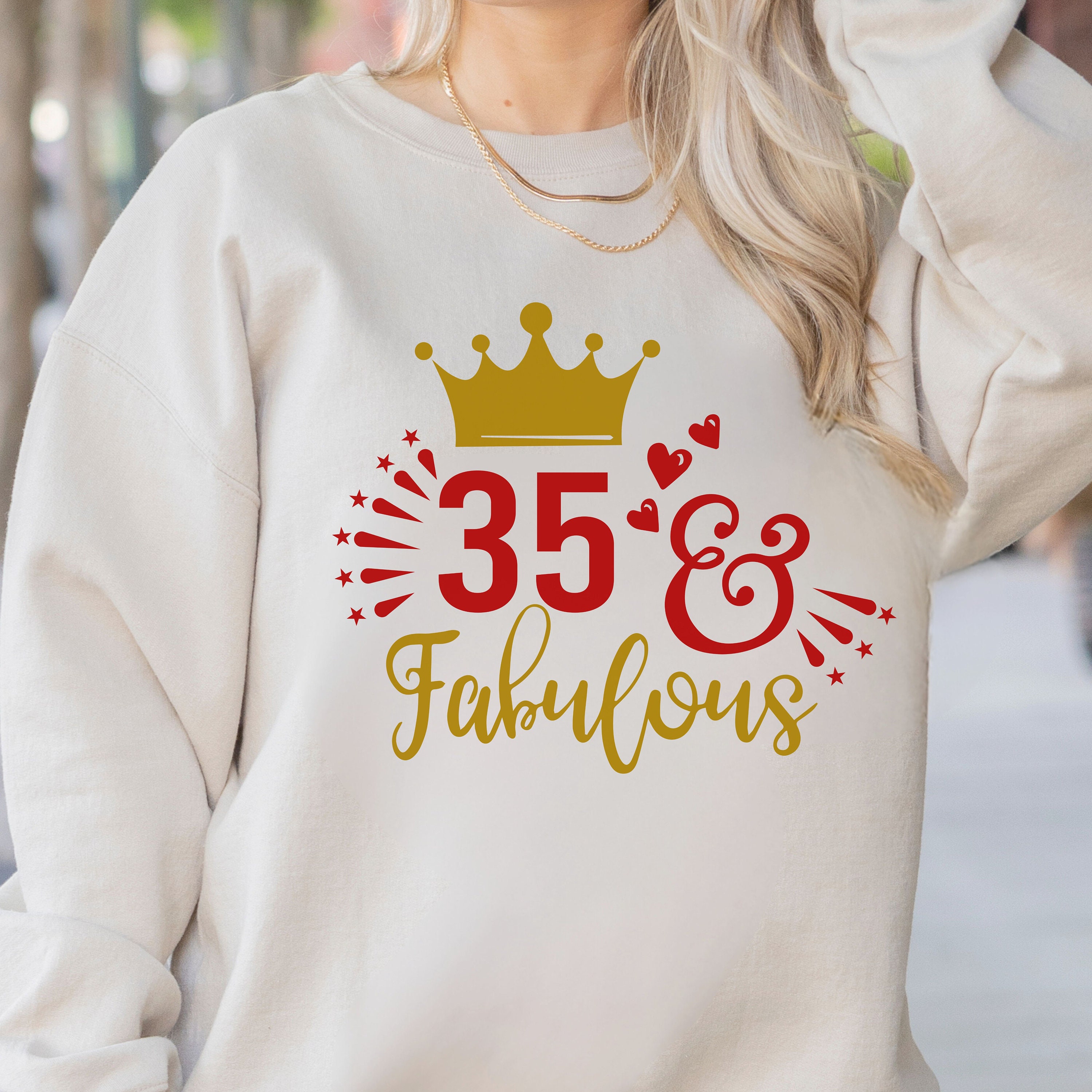 35 and Fabulous Svg, 35th Birthday Svg, 35 Birthday Svg, 35th Svg, 35 ...