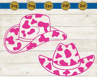 pink Cowgirl Hat svg, Cowgirl Hat png, Cowgirl Hat, western svg, country girl svg, texas svg, cowgirl svg, cowboy svg, cricut, cut file.