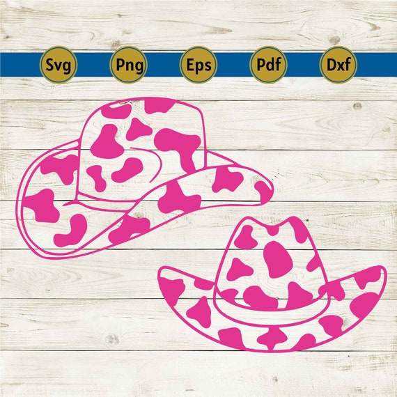 pink Cowgirl Hat svg, Cowgirl Hat png, Cowgirl Hat, western svg, country girl svg, texas svg, cowgirl svg, cowboy svg, cricut, cut file.