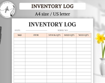 gestión de inventario, rastreador de inventario, hoja de inventario, plantilla de inventario, lista de inventario, registro de inventario, lista de verificación de inventario, editable