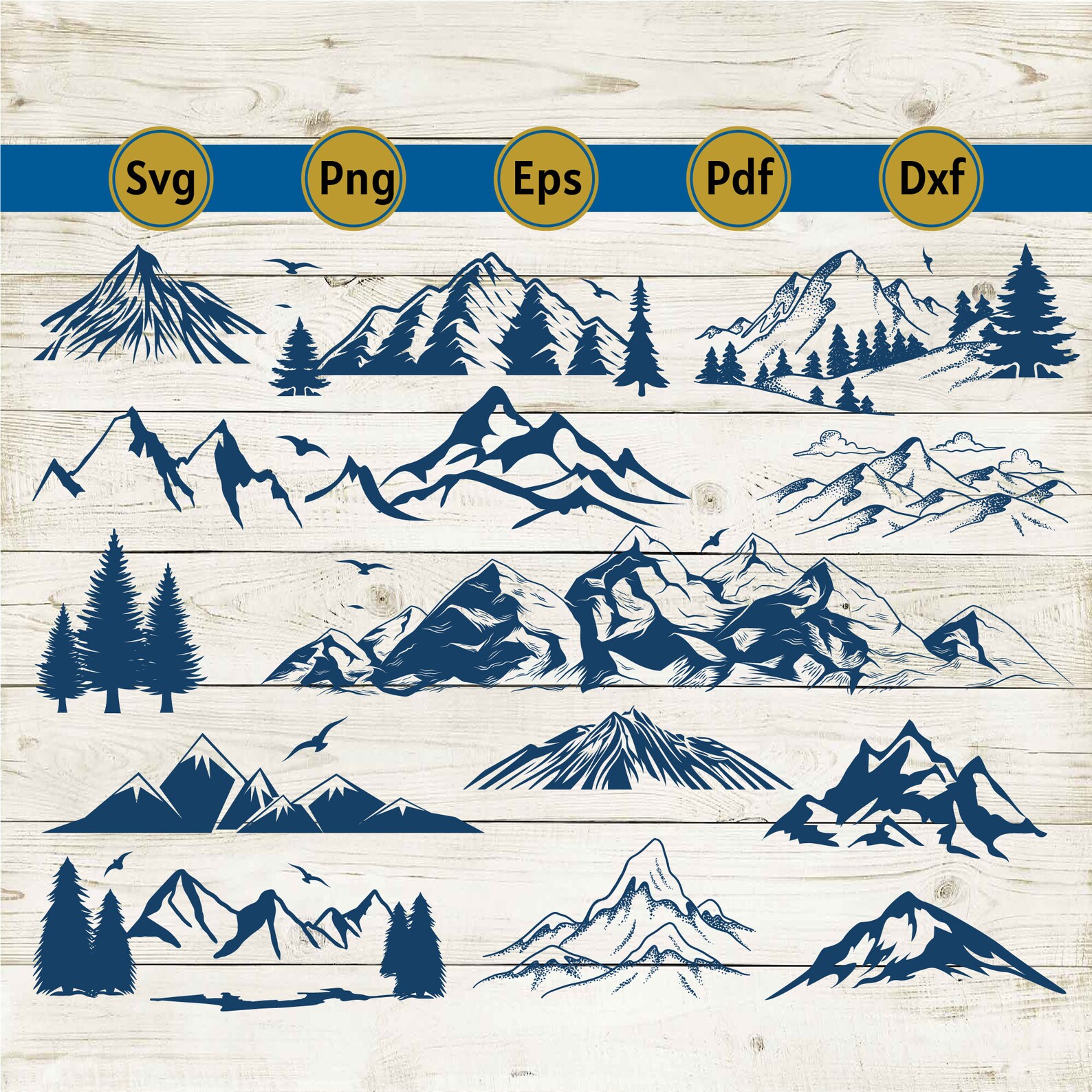 Mountain Range Svg Mountain Svg Hiking Svg Camping Svg - Etsy