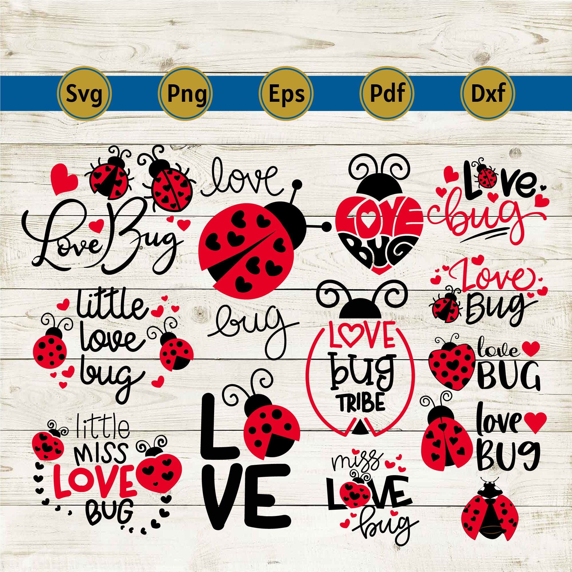 Scrapbooking Set: I love you Stock Vector by ©werta.w 24066803