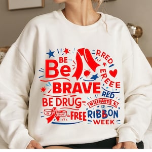 red ribbon week svg, red ribbon week png, red ribbon week, red ribbon svg, red ribbon png, red ribbon shirt, red ribbon awareness, cut png.