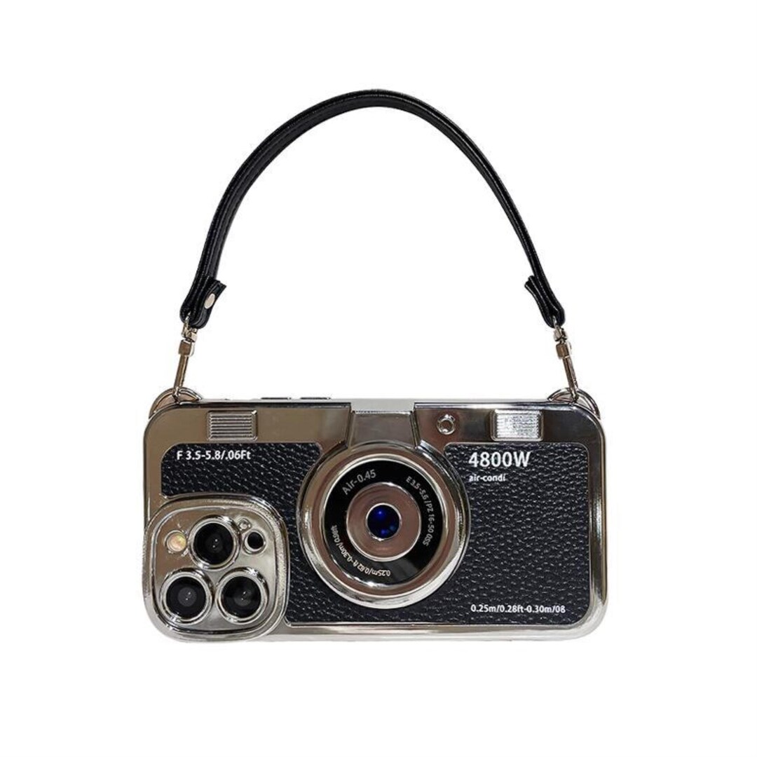 Emily in Paris 3D Camera iPhone Case black Vintage Y2K Camera Gift for