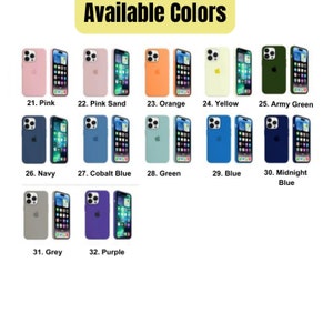 Funda para iPhone con logotipo para iPhone15 14 13 12 11 8 7 X Pro Max Color sólido imagen 3