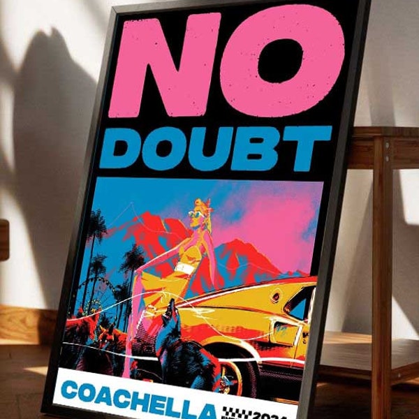 No Doubt C0achella 2024 poster