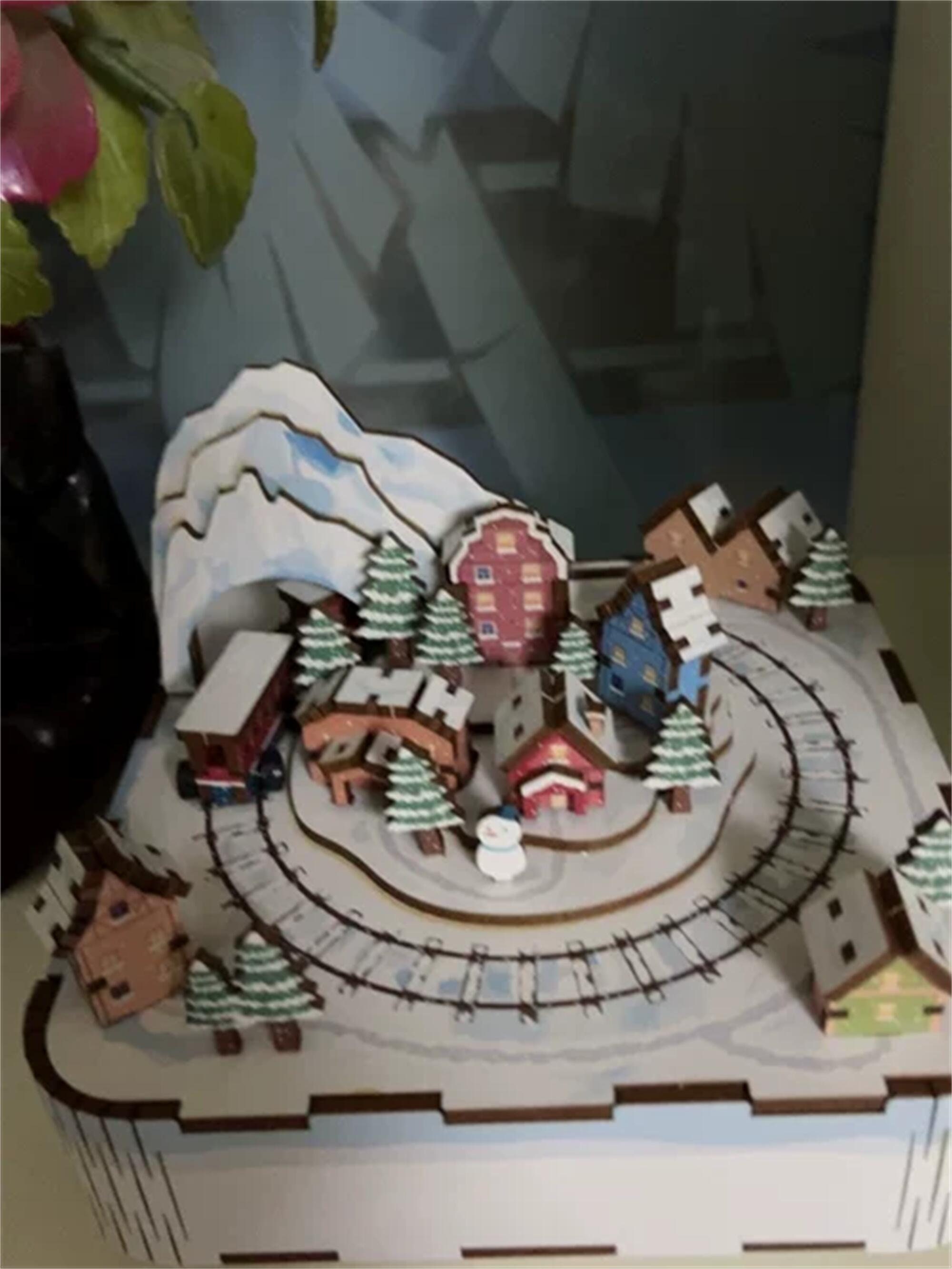 Octavo Hand Assembled Building Block Music Box Ornament Easy Etsy