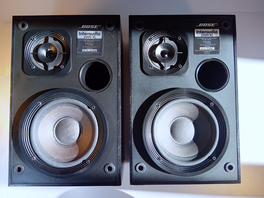 Bose Interaudio 2000 XL Speakers / Year 1989 Etsy