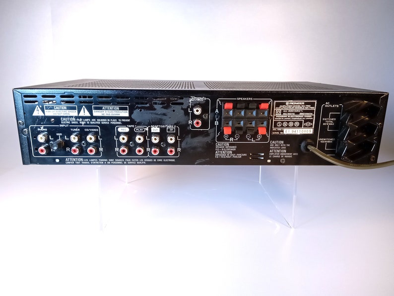 Amplificateur intégré Pioneer SA 750 / Année 1984 image 6
