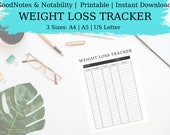 Weight Loss Tracker, Weightloss Journal, Pound Lost, Weightloss Track, Weightloss Chart Calendar, Weekly Weigh In, Weight Goal, Printable