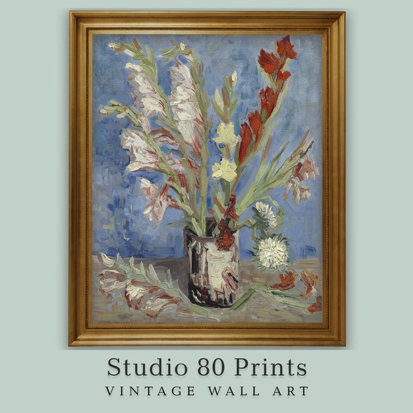 Flower Vase Painting Etsy