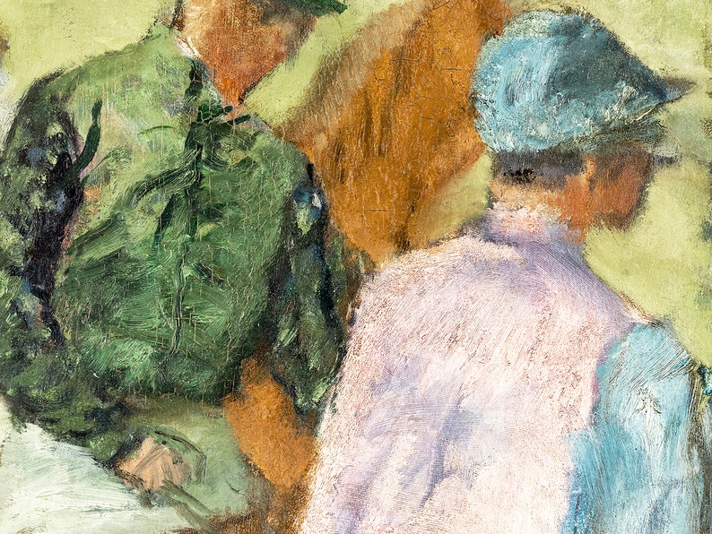 Edgar Degas Jockeys Painting: Vintage Horse Racing Art (Digital Download) image 4
