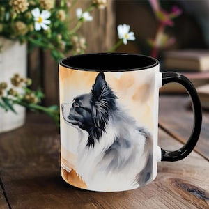 Customize Border Collie Coffee Mug, Best Fur Friend Ceramic Name Mug, Personalize Bordie Cup, Unique Bordie Lover Gift, Pet Memorial Gift