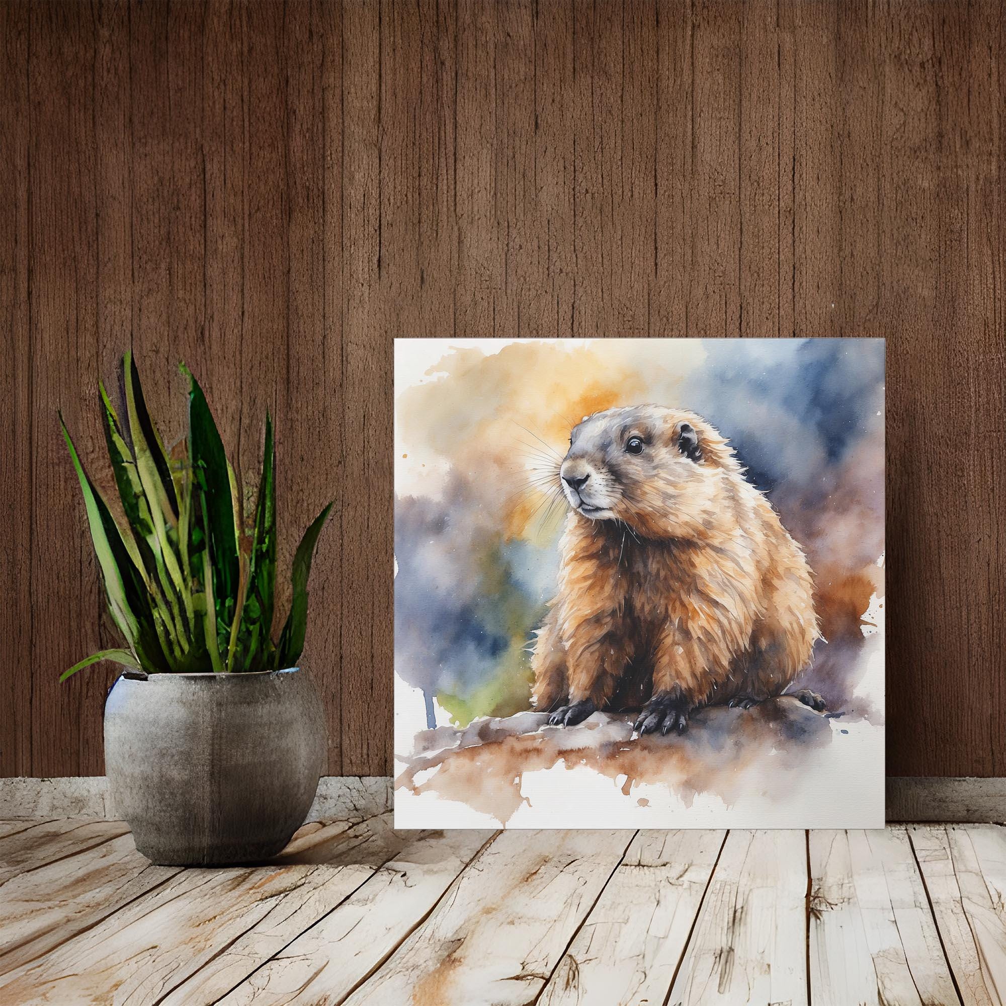 Yellow Bellied Marmot