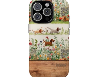 Phone Case Cover, Dachshund, Sausage Dog Mom, Wiener Dog, Gift for Dog Lovers, Doxie Mom, Sausage Dog, Dual layer Tough Case, Dog Phone Case