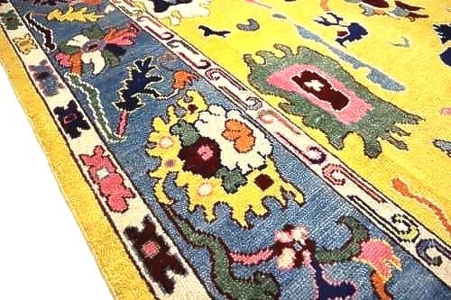 8x10 Yellow Color Hand knotted Turkish oushak rug wool rug 9x12 hall Rug.guest Room.Rug .Dining Room Rug Available Any Size Custome Rug.