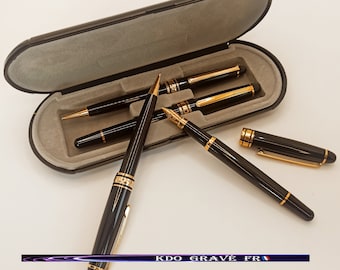 Stylo plume personnalisé avec porte mine | Stylo personnalisable avec prénom et texte | Idée cadeau anniversaire femme et homme en coffret