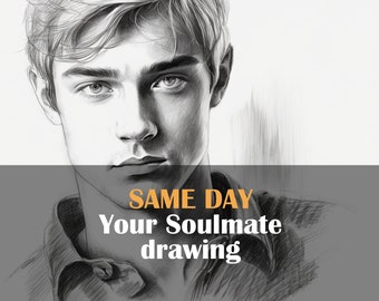 Soulmate drawing | tarot reading | characteristics description | Astrology | Psychic Reading | Fast delivery | Love | Husband | Relationship