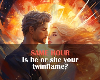 Twin Flame Tarot Reading: Soulmate and Karmic Connection (Same Hour)