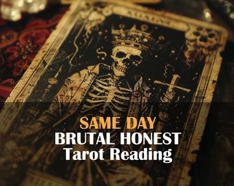 Brutal Tarot reading | Tarot Reading | Psychic Reading | fast delivery | honest | unfiltered | Same hour | in-depth | Empowering Career