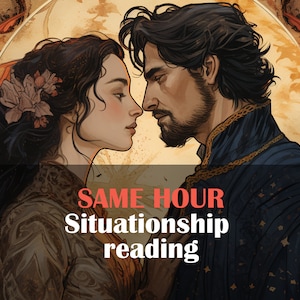 SITUATIONSHIP Tarpt READING – Hellseherische Vorhersage zur gleichen Stunde – Lesen von Liebe – Lesen von Wahrsagerei Wahrsagerin Hellseherisches Lesen