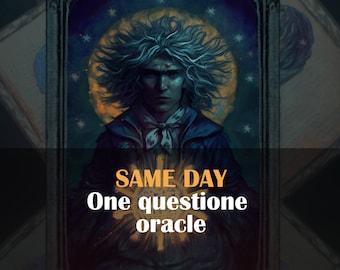 One Question Tarot Reading: Psychic Guidance, Astrology (Same Day)
