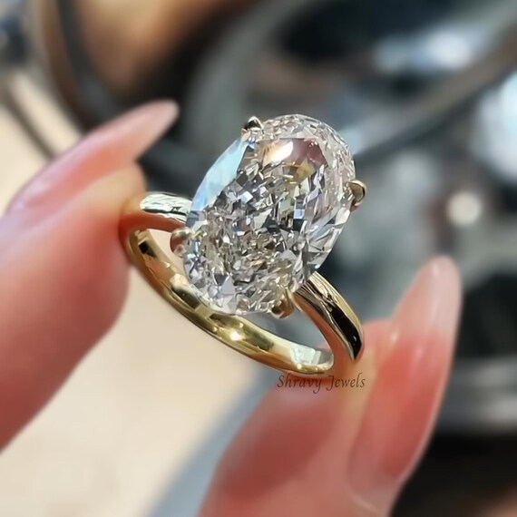 Oval Moissanite Engagement Rings Brilliant Earth Super Premium