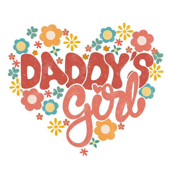Daddy's girl png, fathers day png, daddy shirt png, daddy and daughter png printable for baby girl, daddy's little girl png, girl shirt png