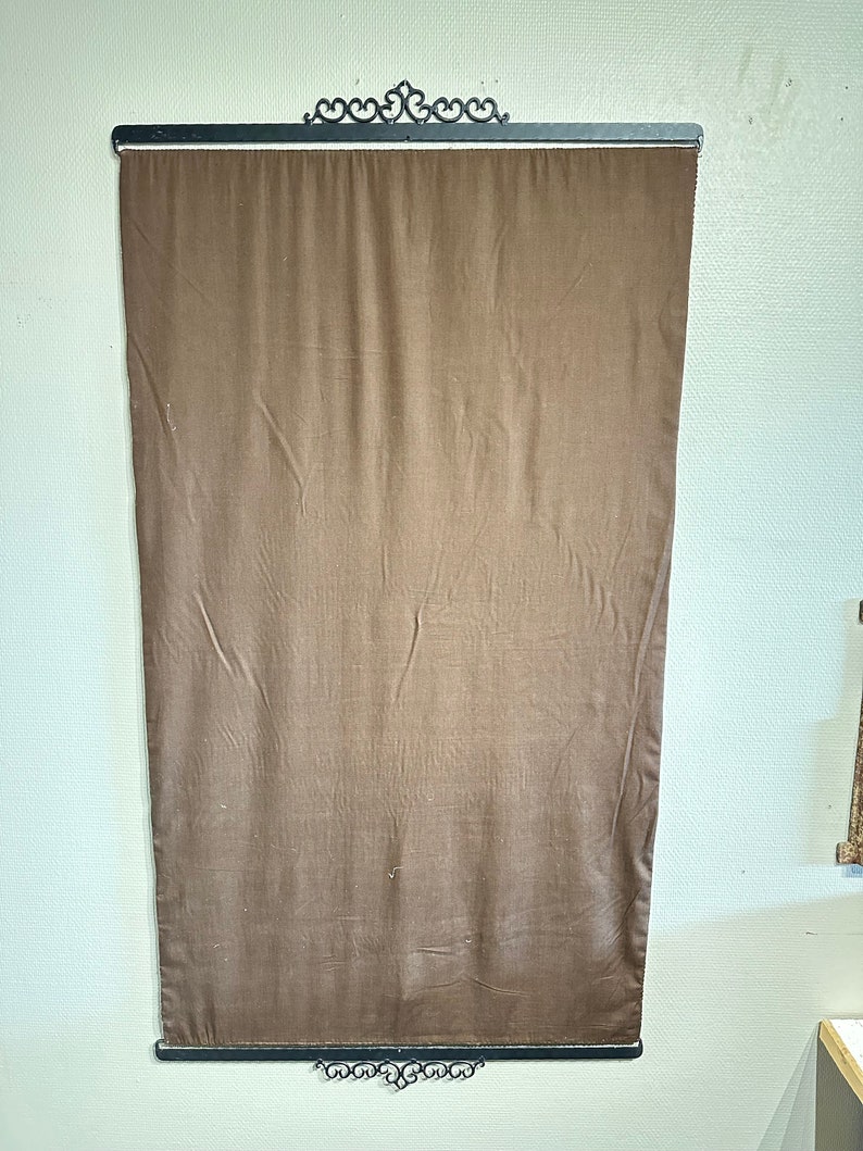 Norwegian Embroidered Tapestry Scandinavian Fiber Art Wall Hanging Folk