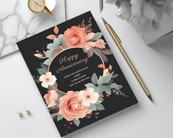 Anniversary Card Printable,Anniversary Card,Printable Anniversary Card For Husband,Anniversary Card For Husband Printable,Printable Card