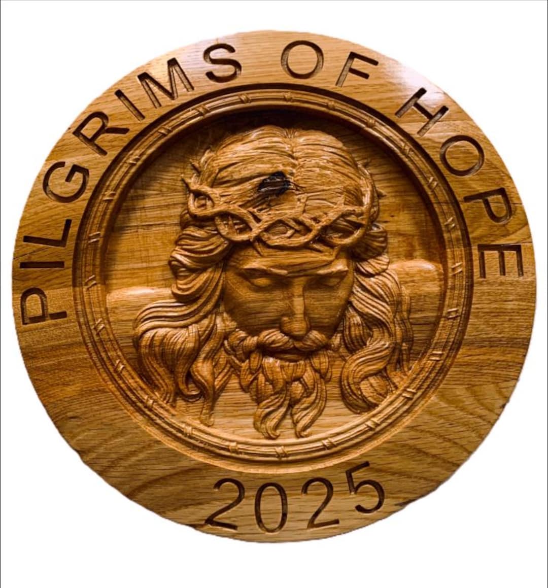Pilgrims of Hope Plaque: 2025 Catholic Jubilee, Reclaimed Wood - Etsy
