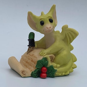 Lieber Santa Taschendrache - Wunderliche World Of Pocket Dragons von Real Musgrave Hand Made 1994