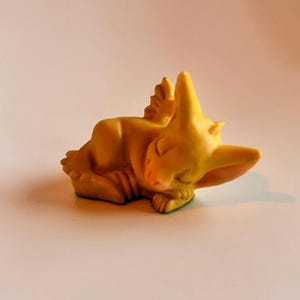 Naptime Pocket Dragon - Boxed - Hand Made in 1992 - Real Musgrave - Whimsical World Of Pocket Dragons