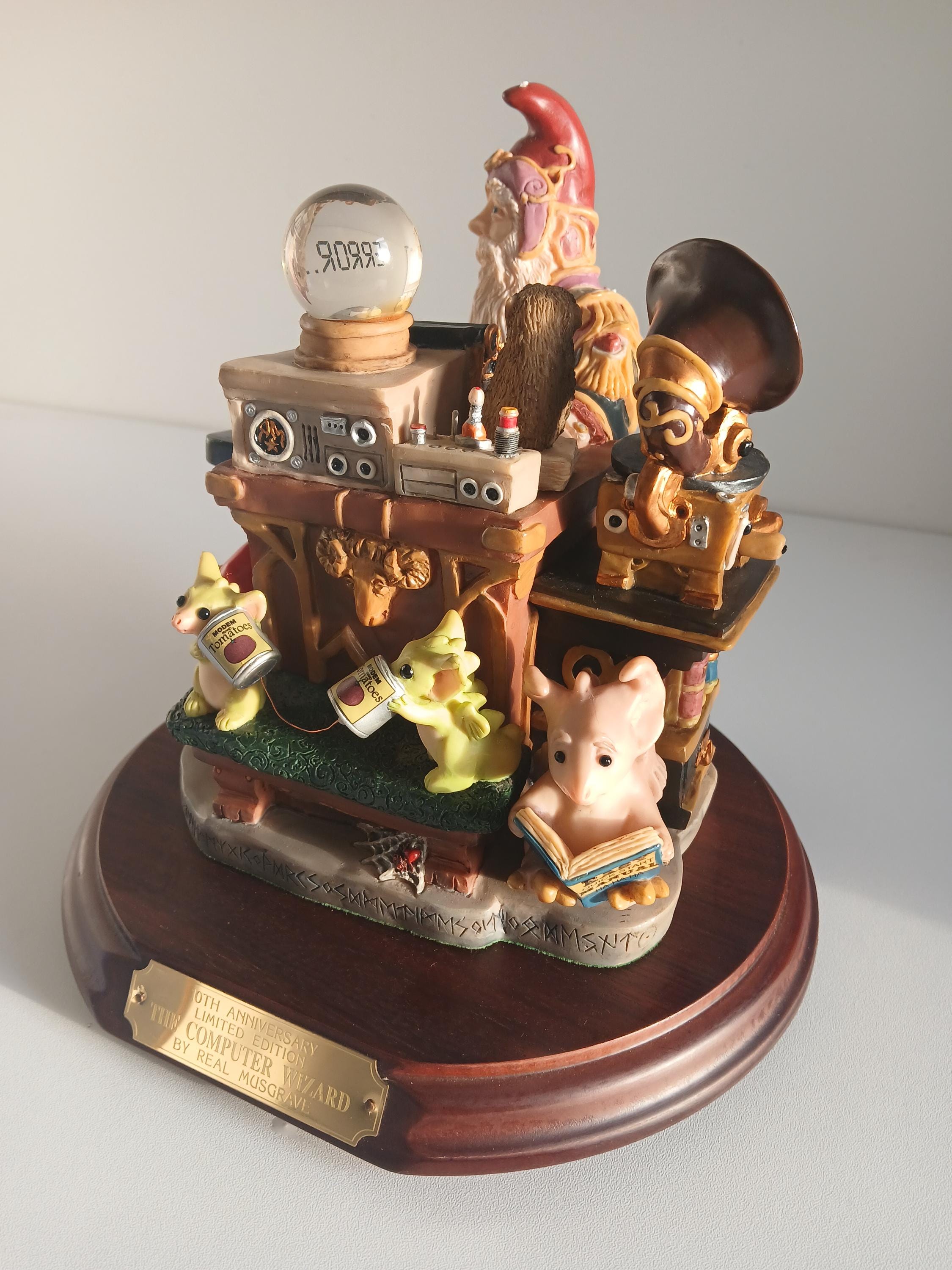 Computer Wizard Pocket Dragon Large Model - Limited Edition With Box ...