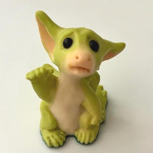 Bye - POCKET DRAGON - Whimsical World Of Pocket Dragons by Real Musgrave - Hand Made - 1995