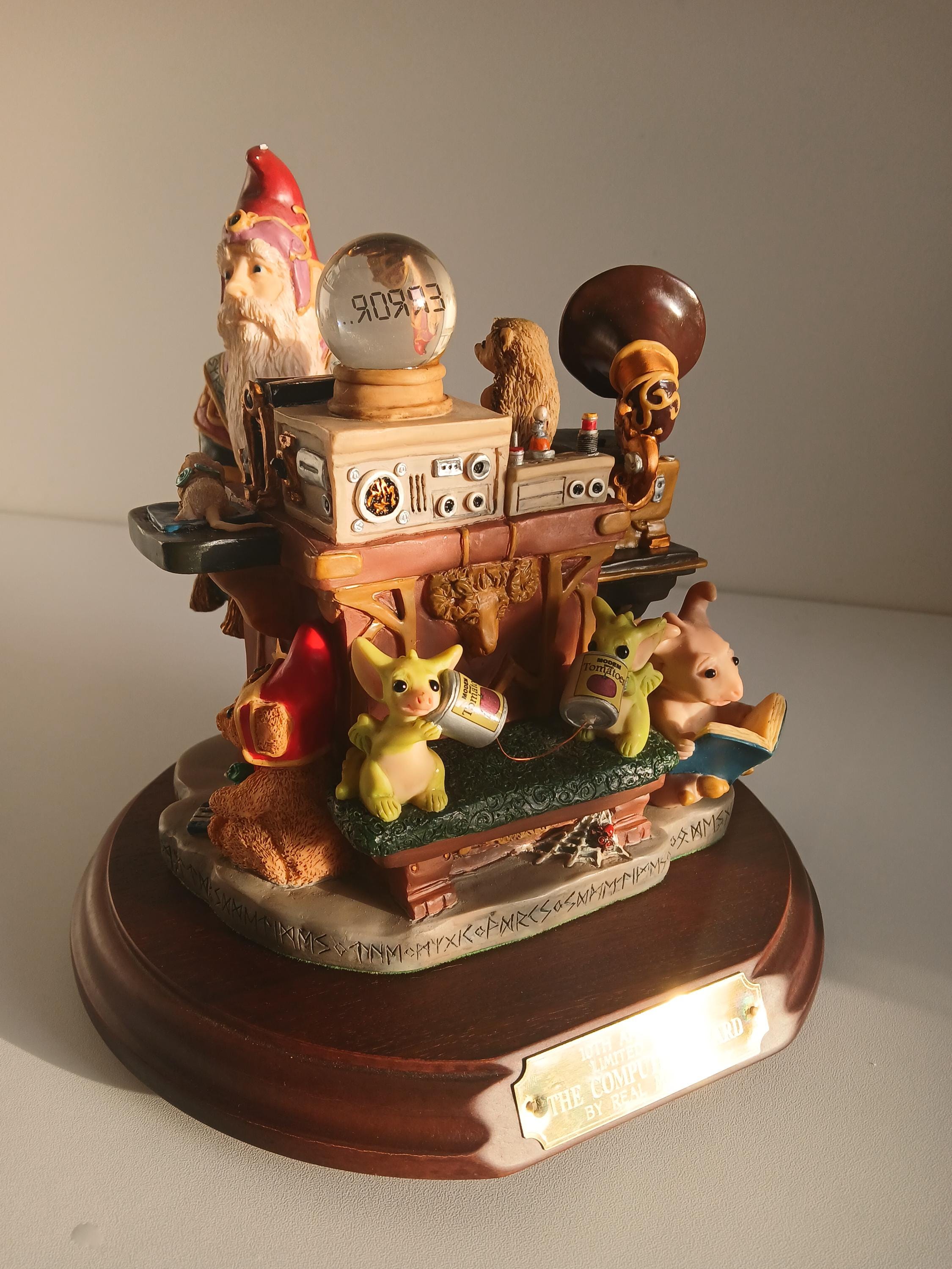 Computer Wizard Pocket Dragon Large Model - Limited Edition With Box ...