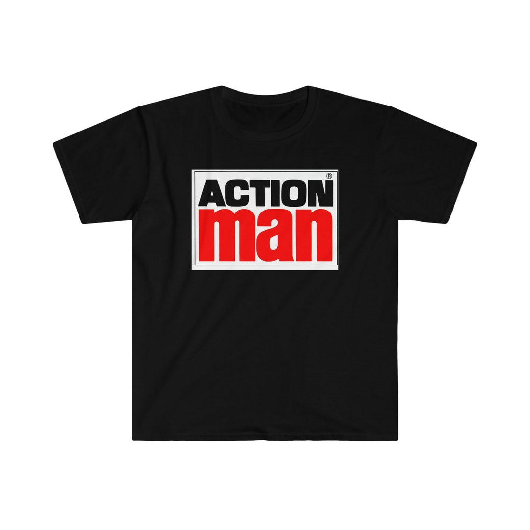 Action Man Tshirt Etsy