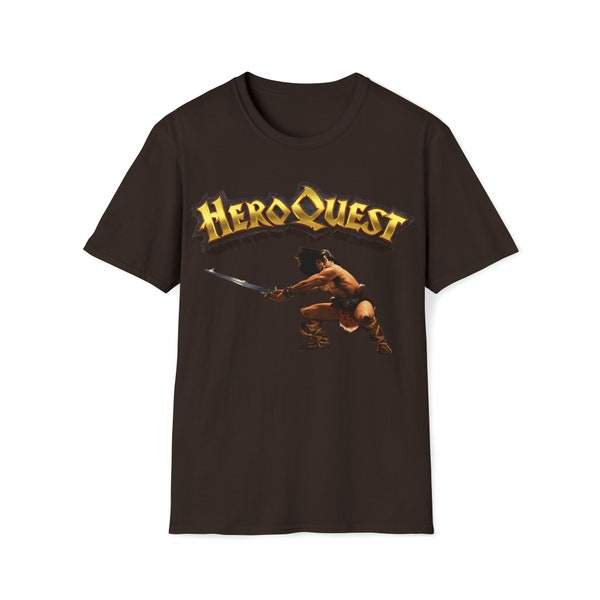 Hero's Quest Barbar Unisex Softstyle T-Shirt