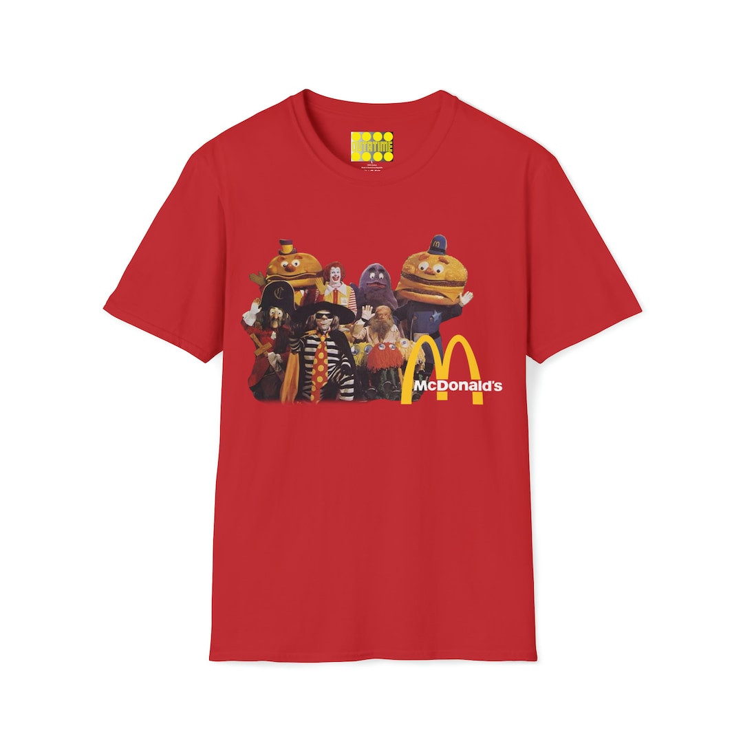 Mcdonalds Original Crew Variant Unisex Softstyle Tshirt Etsy